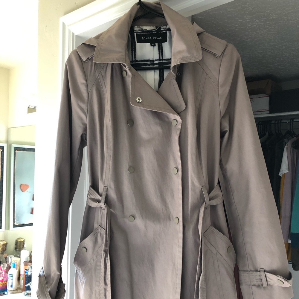 Black Rivet coat